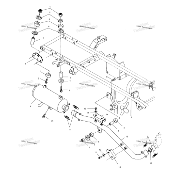 EXHAUST SYSTEM A00CH50AA