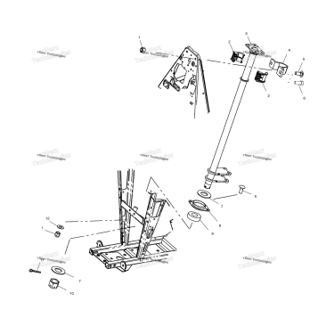 STEERING POST