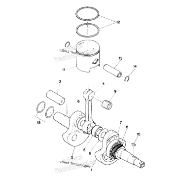 CRANKSHAFT & PISTON ASSEMBLY