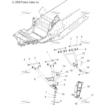 SUSPENSION, FRONT ASM