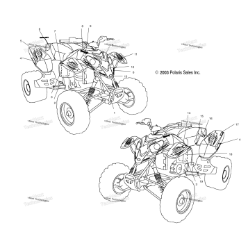 DECALS A04GJ50 (4986168616A07)