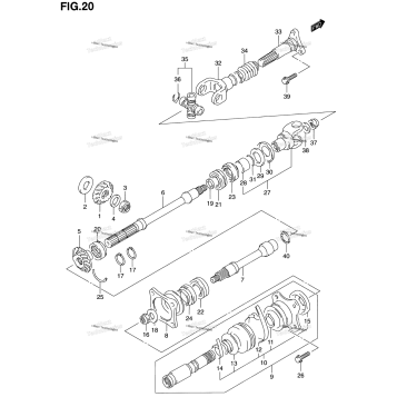SECONDARY DRIVE (MODEL Y)