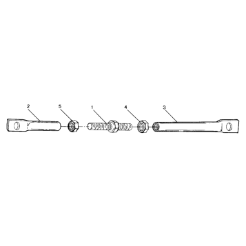 CENTER ADJUSTER ASSEMBLY PN 1380002