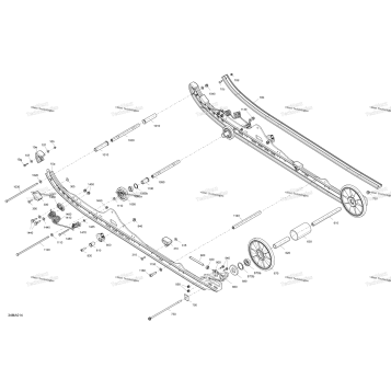 SUSPENSION - REAR - LOWER SECTION - MODEL 146
