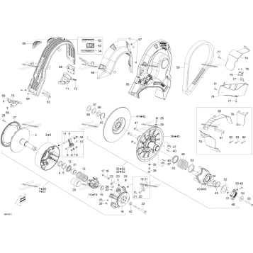 PULLEY - 800R E-TEC