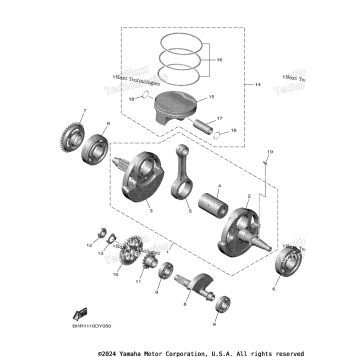 CRANKSHAFT & PISTON