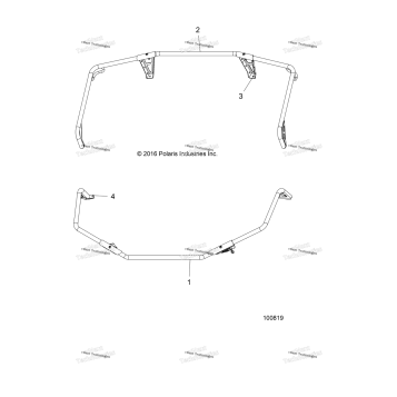 BODY, RACK EXTENDERS A18SXD95B9