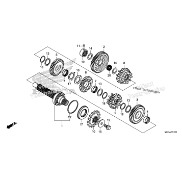 TRANSMISSION (COUNTERSHAFT)