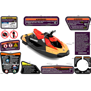 BODY - WARNING DECALS