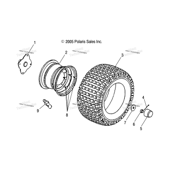 REAR WHEEL A02EA09CA/CB/CC