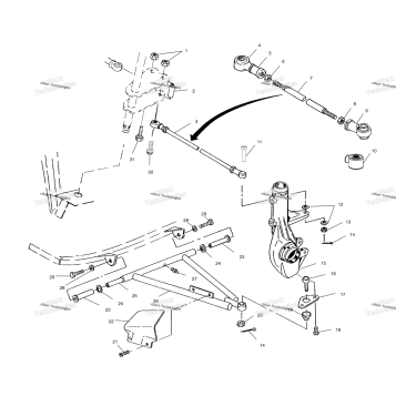 AARM/STRUT MOUNTING