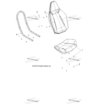 BODY, SEAT ASM