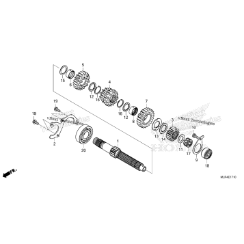 TRANSMISSION (MAINSHAFT)