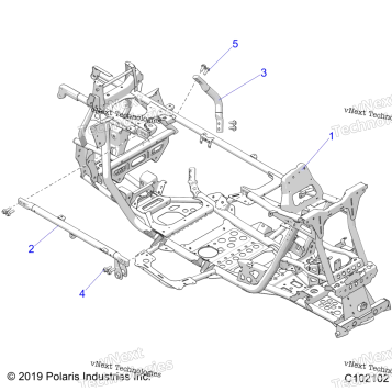 CHASSIS, MAIN FRAME