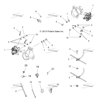 BRAKES, REAR BRAKE LINES