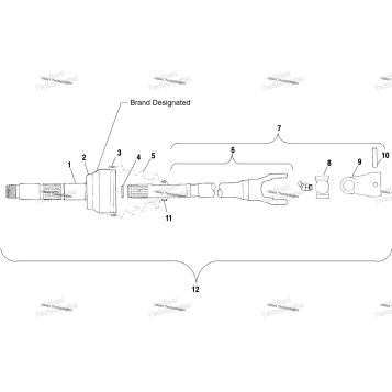 CV JOINT NEAPCO A01BG50AA