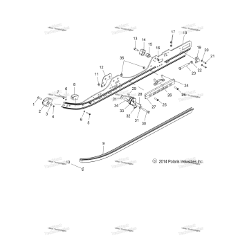 SUSPENSION, RAIL MOUNTING