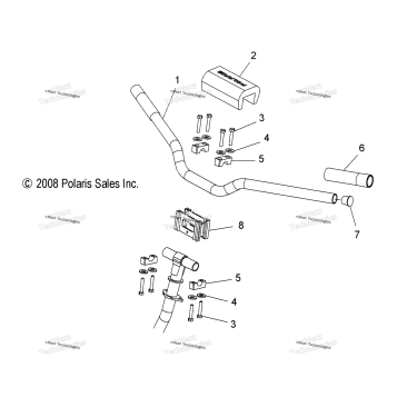 STEERING, HANDLEBAR MOUNTING