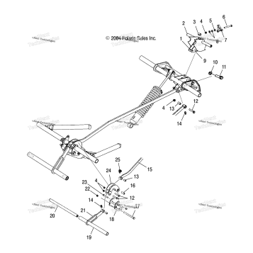 REAR SUSPENSION COUPLER /BE