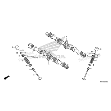CAMSHAFT@VALVE