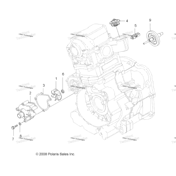 ENGINE, COOLING SYSTEM & WATER PUMP