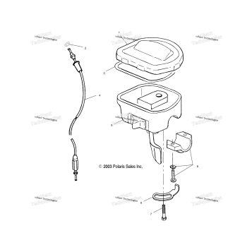 CONTROLSTHROTTLE ASM/CABLE /AB/AC/FB