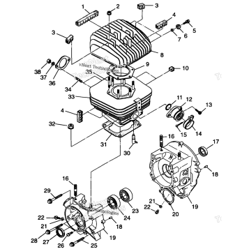 CRANKCASE & CYLINDER