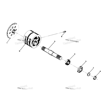FRONT TIGHTENER ASSEMBLYPN 1380024