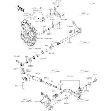GEAR CHANGE MECHANISM