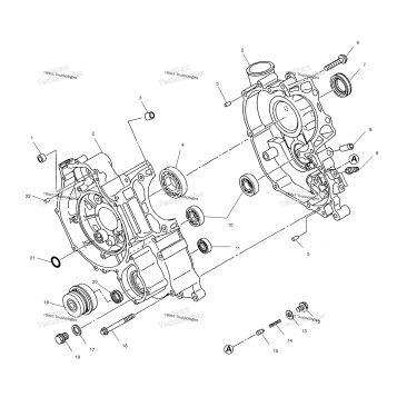 CRANKCASE A01BG50AA