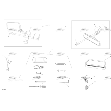 MIRRORS AND TOOLS