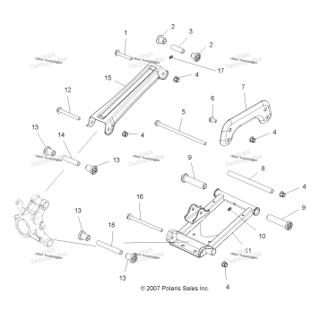 SUSPENSION, REAR