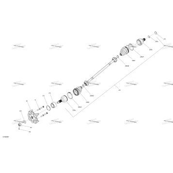 DRIVE - REAR - COMMON PARTS