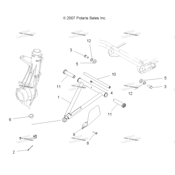 SUSPENSION, AARM & STRUT MOUNTING