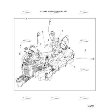ENGINE, ENGINE & TRANSMISSION MOUNTING