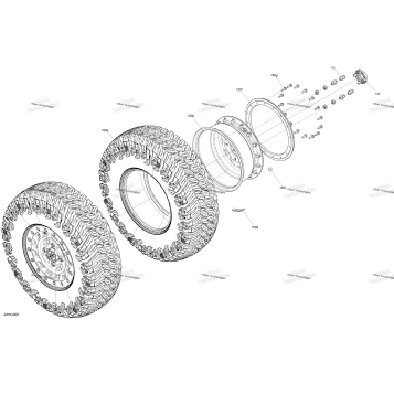 DRIVE - REAR WHEELS - 72IN