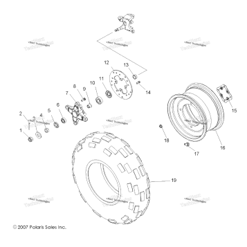 WHEELS, FRONT