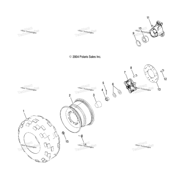 WHEEL, REAR