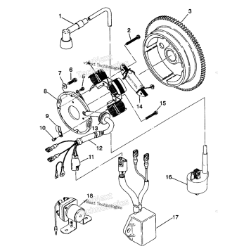 MAGNETO ASSEMBLY TRAIL BOSS
