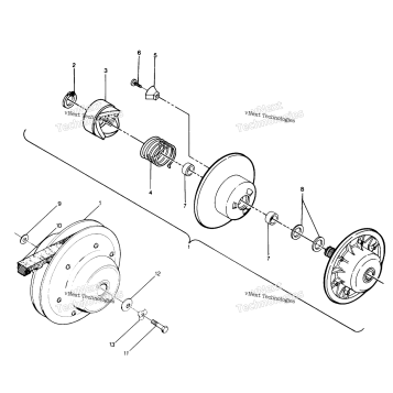DRIVEN CLUTCH ASSEMBLY