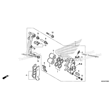 FRONT BRAKE CALIPER
