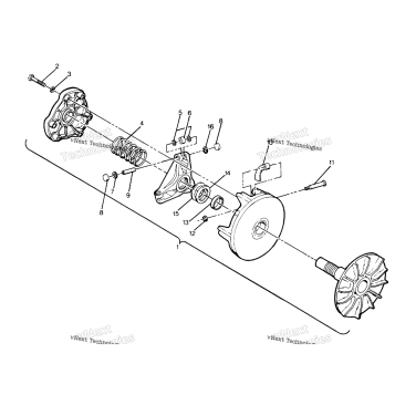 DRIVE CLUTCH ASSEMBLY