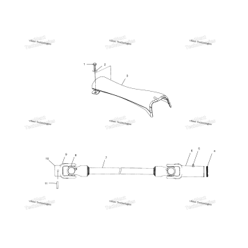 PROP SHAFT A02CL50AA/DA