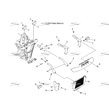 FRONT RACK & BUMPER MOUNTING /AB/AC