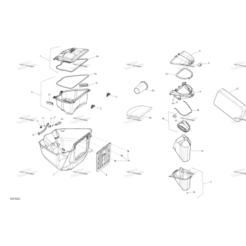 STORAGE COMPARTMENTS - GTX LTD