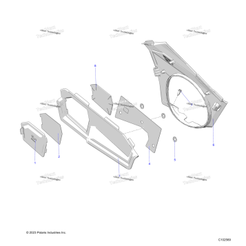 BODY, CLOSE OFF PANEL & ACCESS PANEL