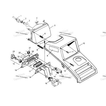 HEADLIGHT ASSEMBLY TRAIL BOSS