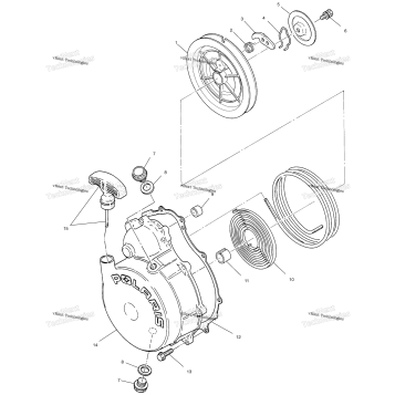 RECOIL STARTER A00CL50AA