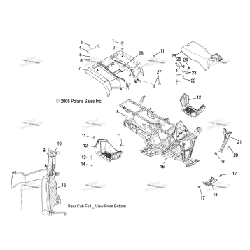 CAB, REAR & SEAT /AT/AX/AY/AZ