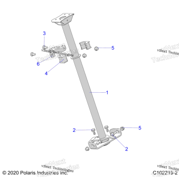 STEERING, STEERING POST A23SXA85A6/A1